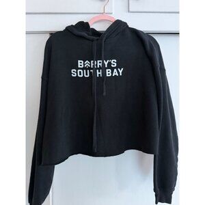 BARRY'S SOUTH BAY WOMENS BLACK HOODIE BARRYS BOOTCAMP SZ LARGE L